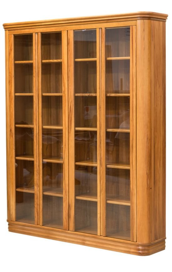 Lemari Buku Perpustakaan Jati Klasik